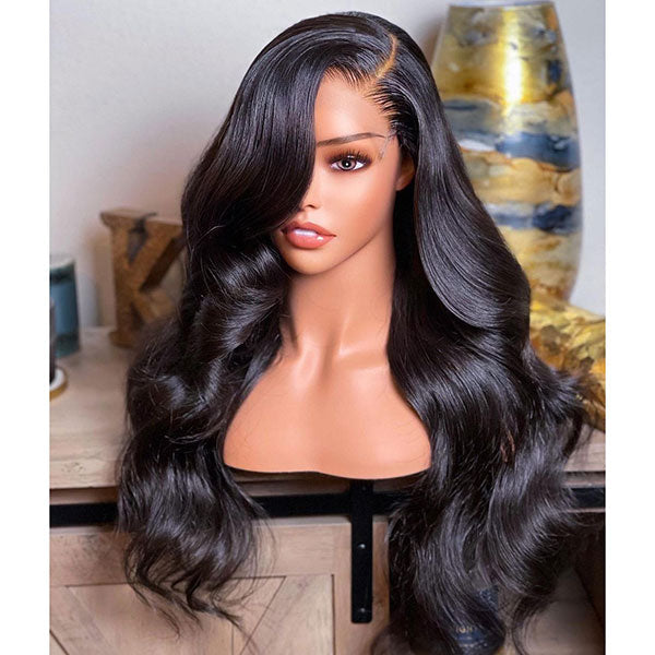 Junoda Body Wave Lace Front Wig Affrodable Pre Cut Lace Wear Go Glueless Wig junoda