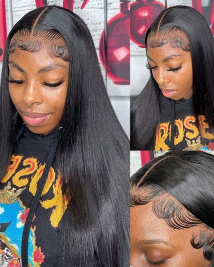 [Save $100] Junoda 5x5 HD Lace Wig Skin Melt Straight Pre Cut Lace Wear Go Glueless Wig junoda