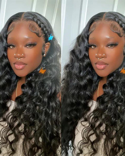 Junoda 13x6 Lace Front Human Hair Wigs Affordable Large Size Lace Wig Flash Sale junoda
