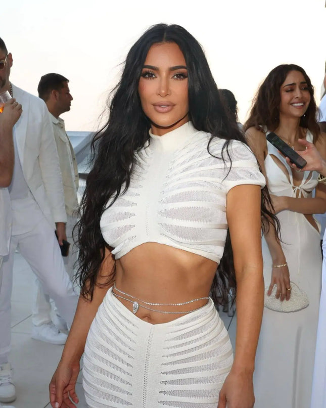 Cross-Border Supply: Women's Knit Sheer Club Outfit