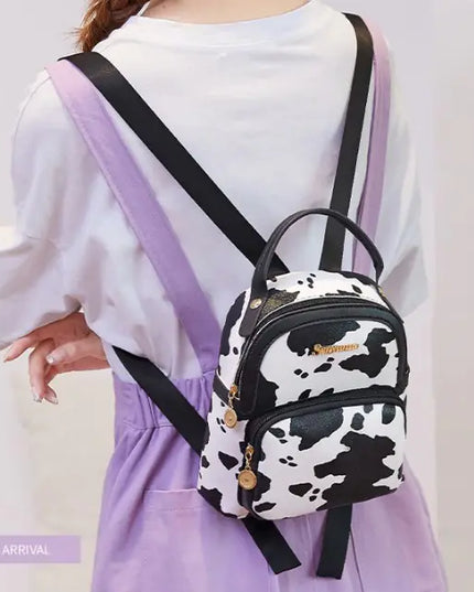 Snake Pattern Backpack - Versatile Design Backpack
