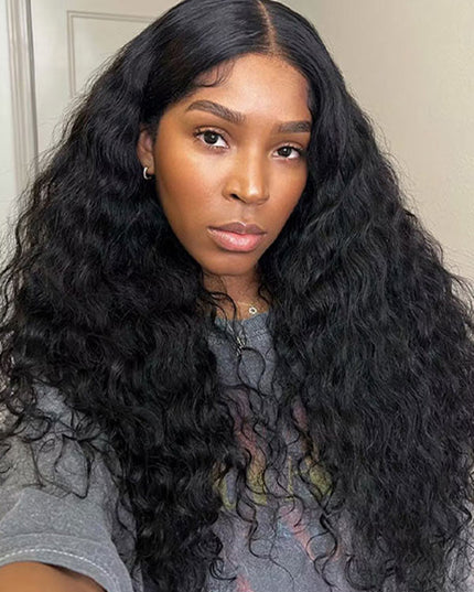 Junoda Wear & Go Water Wave Wig 3 Seconds Install Quick Pre Cut Lace No Stuffy Air Wig LakiaStar Recommend junoda