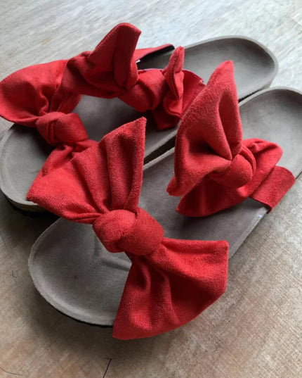 Bow Flat Women's Beach Sandals and Slippers