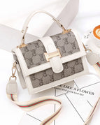 [with Two Shoulder Straps] Creamy-white