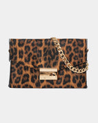 One Shoulder Underarm Bag Leopard Print