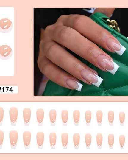 Simple French Tip Nails