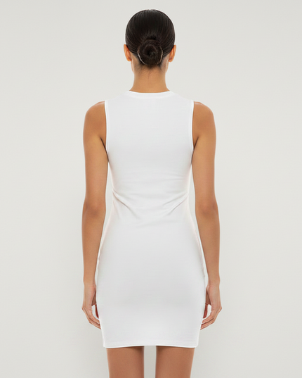 Hollow Cut-Out Mini Dress