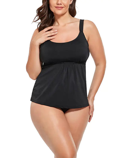Plus Size Sexy Printed Women's Summer Swimwear Set