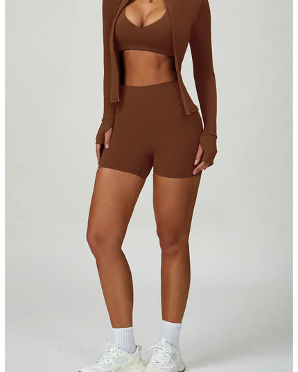 2/3-Piece Activewear Set – Sports Bra & High Waist Leggings Caethelstore.com