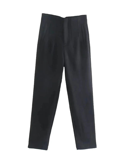 Women’s High Waist Slim Trousers
