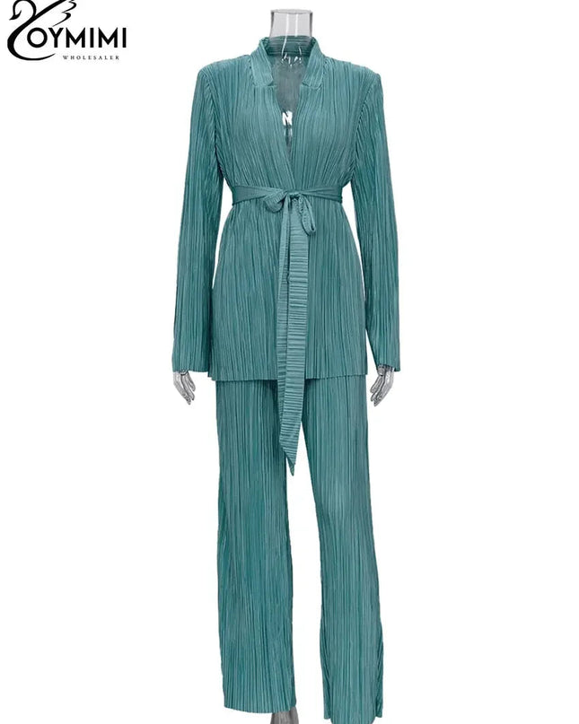 Fabulous Pleated Casual Party 2 Pc Set