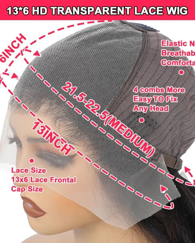 1B/30 Ombre Highlight Lace Front Wigs Human Hair 13x6 Body Wave Wig Human Hair 13x4 Transparent Lace Frontal Wigs For Women Caethelstore.com