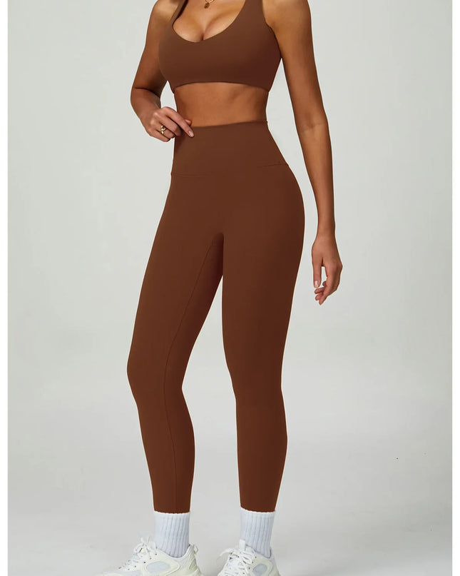 2/3-Piece Activewear Set – Sports Bra & High Waist Leggings Caethelstore.com