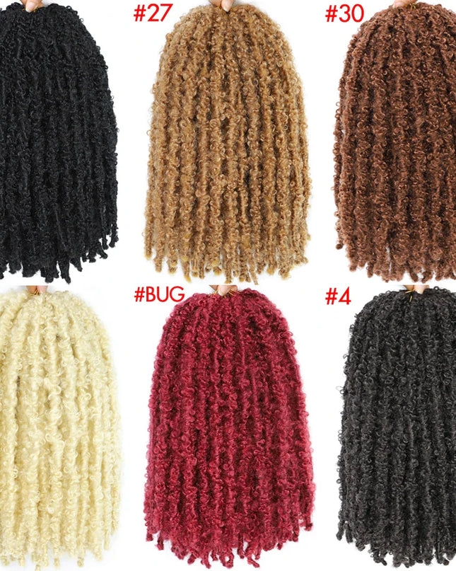 14 12 inch Butterfly Faux Locs Crochet Hair Braids Pre looped Distressed Goddess Butterfly Soft Locs Crochets Braids Cheveux Lok Caethelstore.com