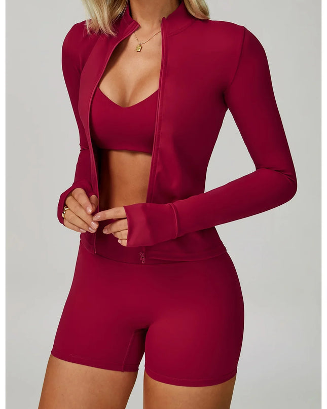 2/3-Piece Activewear Set – Sports Bra & High Waist Leggings Caethelstore.com