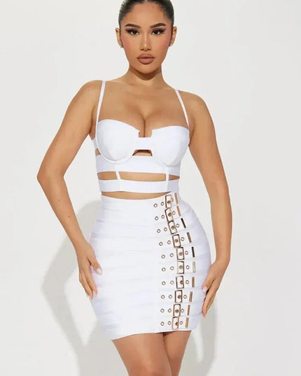 Vegas Bodycon Skirt Set