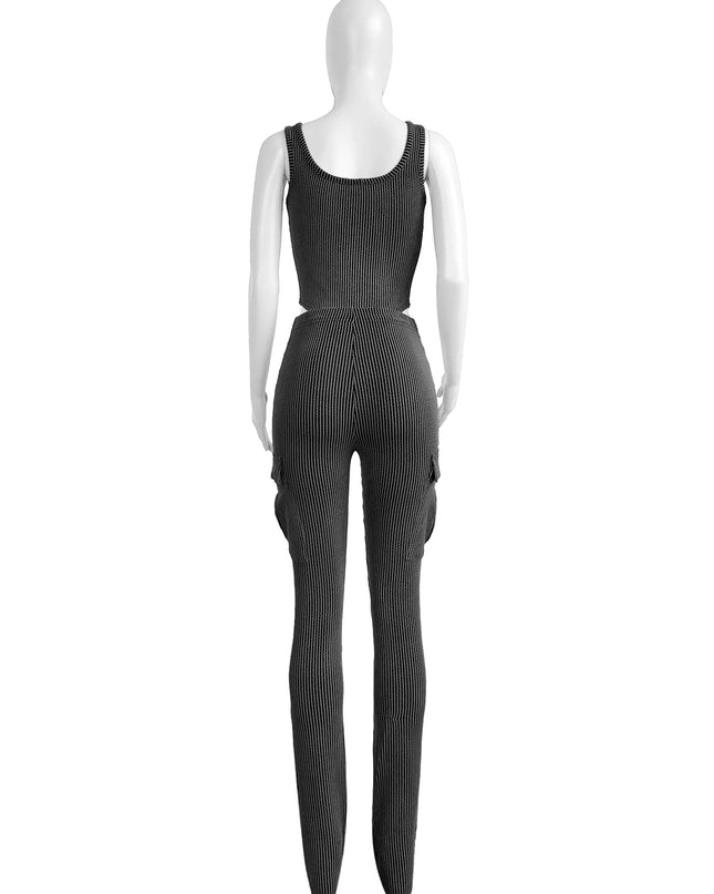 Cargo Pants with Pockets Set