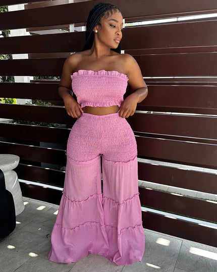 Such a Flare Two-Piece Pants Set