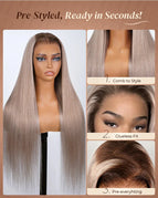 Straight Lace Wig / 24inches