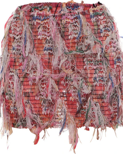 Colorful Tassel Skirt