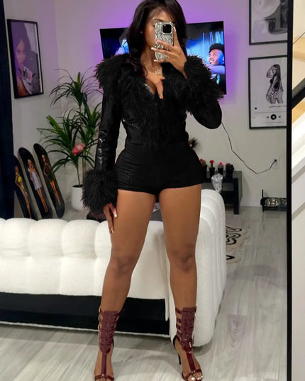 Sexy Leather Bodycon Shorts