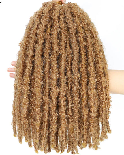 14 12 inch Butterfly Faux Locs Crochet Hair Braids Pre looped Distressed Goddess Butterfly Soft Locs Crochets Braids Cheveux Lok Caethelstore.com