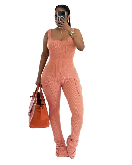 Cargo Pants with Pockets Set