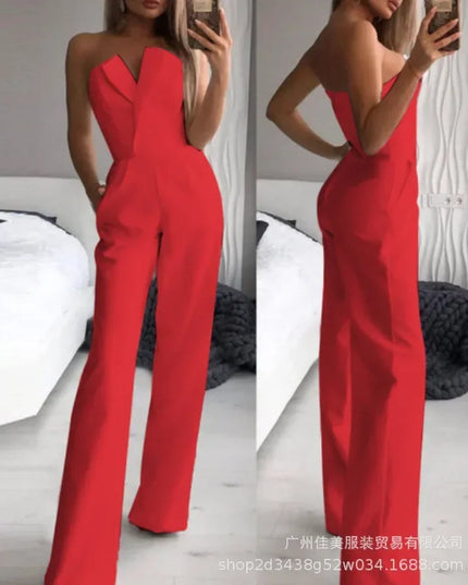 Women’s Powerful Wide Leg Jumpsuit