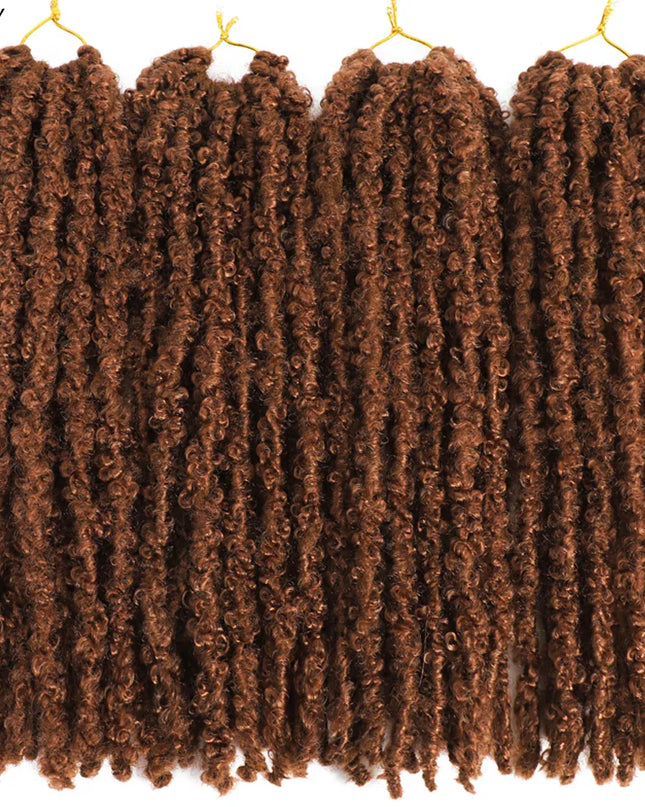 14 12 inch Butterfly Faux Locs Crochet Hair Braids Pre looped Distressed Goddess Butterfly Soft Locs Crochets Braids Cheveux Lok Caethelstore.com
