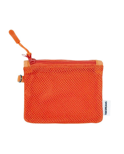 Travel Makeup Storage Bags | New Mesh Coin Purse & Simple Portable Mini Bag (Multi-purpose Square Bag Double-layer Zipper Card Holder)