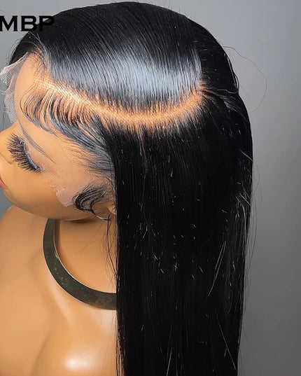 Glueless Wigs Human Hair 30 34Inch Straight 13x4/13x6 HD Lace Frontal Wigs Brazilian Preplucked Lace Front Human Hair Wig HMBP