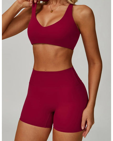 2/3-Piece Activewear Set – Sports Bra & High Waist Leggings Caethelstore.com