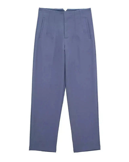 Women’s High Waist Slim Trousers