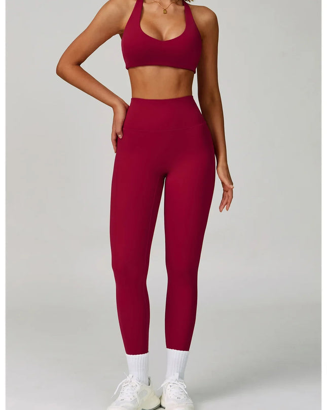 2/3-Piece Activewear Set – Sports Bra & High Waist Leggings Caethelstore.com