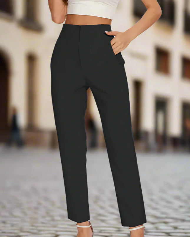 Women’s High Waist Slim Trousers FitiqueFit