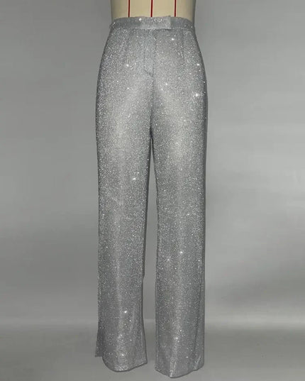 Glitz Blazer & Pants Matching Set