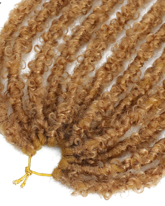 14 12 inch Butterfly Faux Locs Crochet Hair Braids Pre looped Distressed Goddess Butterfly Soft Locs Crochets Braids Cheveux Lok Caethelstore.com