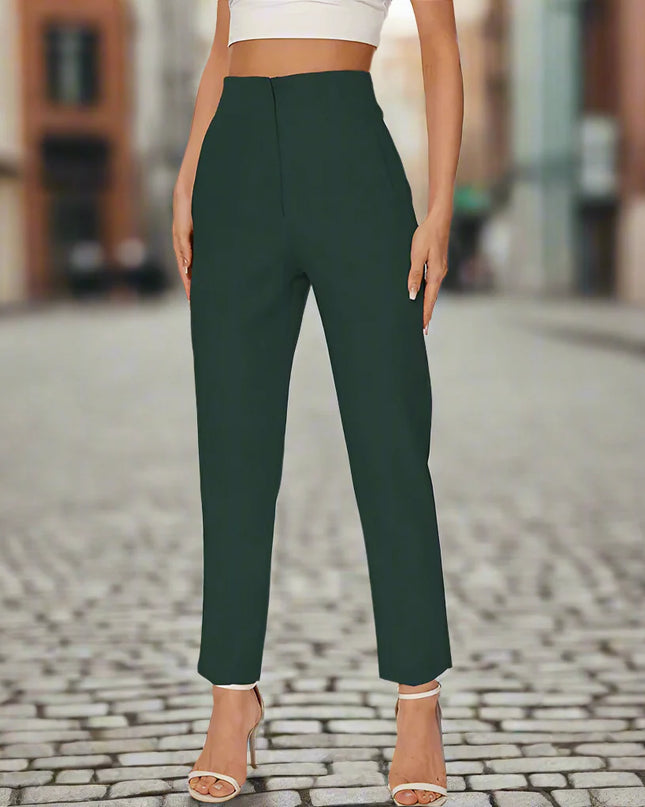 Women’s High Waist Slim Trousers FitiqueFit