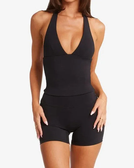 Woman Top Gym Impact Halter Top