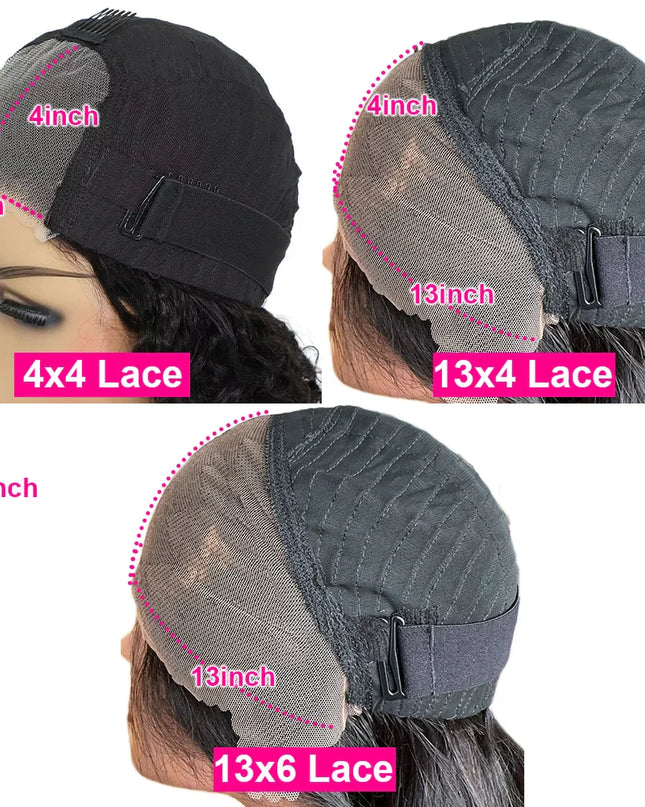 Glueless Wigs Human Hair 30 34Inch Straight 13x4/13x6 HD Lace Frontal Wigs Brazilian Preplucked Lace Front Human Hair Wig HMBP