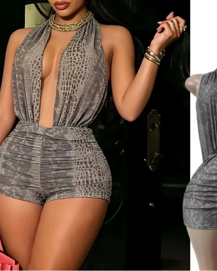 Jungle Leopard Romper