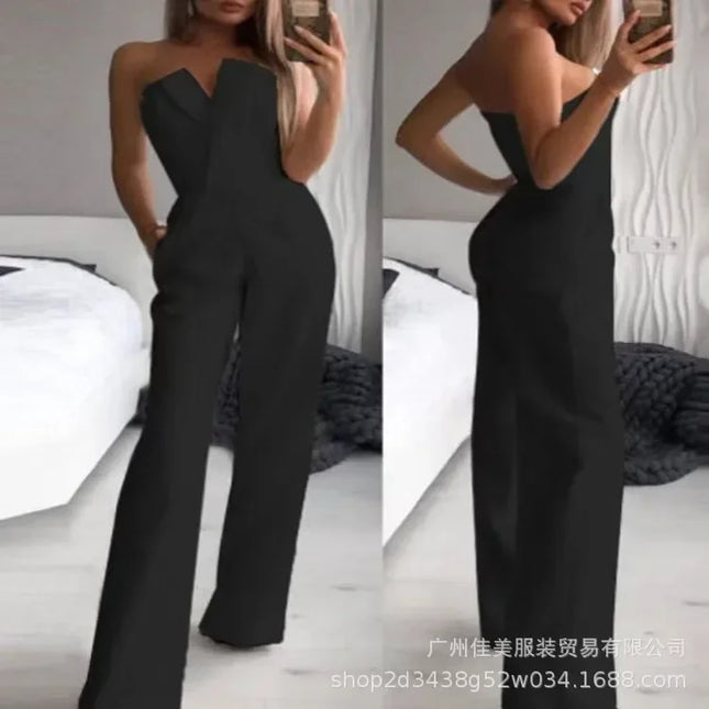 Women’s Powerful Wide Leg Jumpsuit