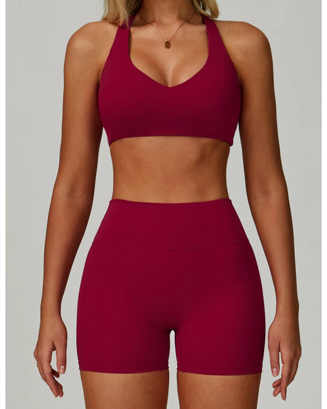 2/3-Piece Activewear Set – Sports Bra & High Waist Leggings Caethelstore.com