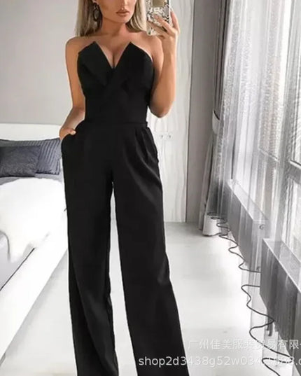 Women’s Powerful Wide Leg Jumpsuit