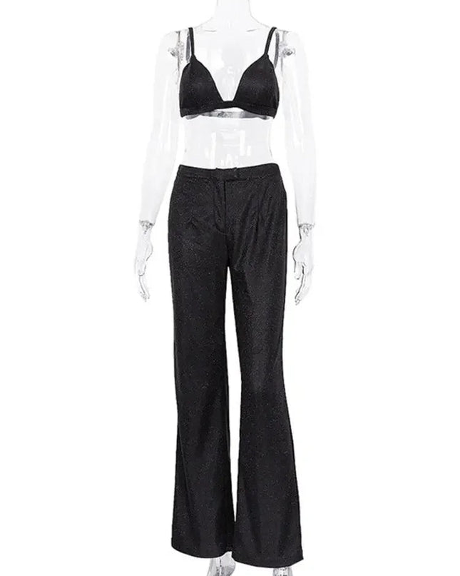 Glitz Blazer & Pants Matching Set