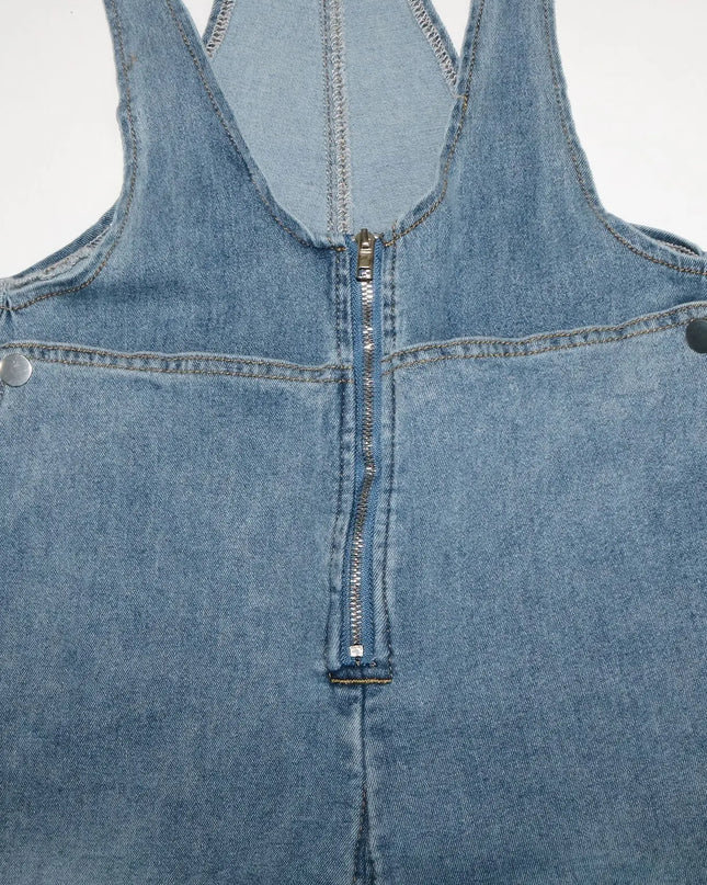 Safari Ripped Out Pocket Overalls