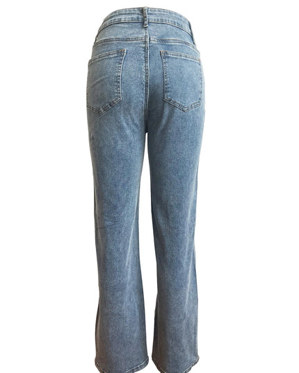 Cutout Hollow Out Jeans