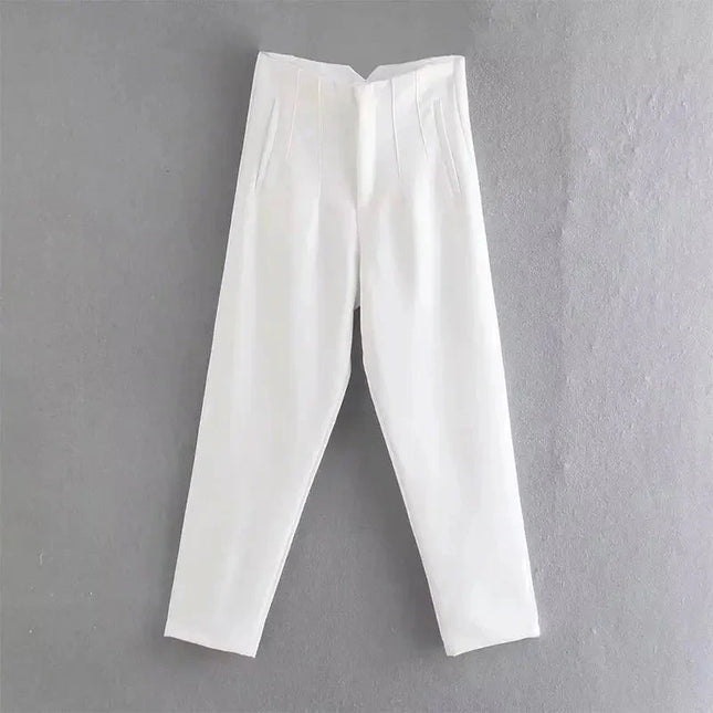 Women’s High Waist Slim Trousers FitiqueFit