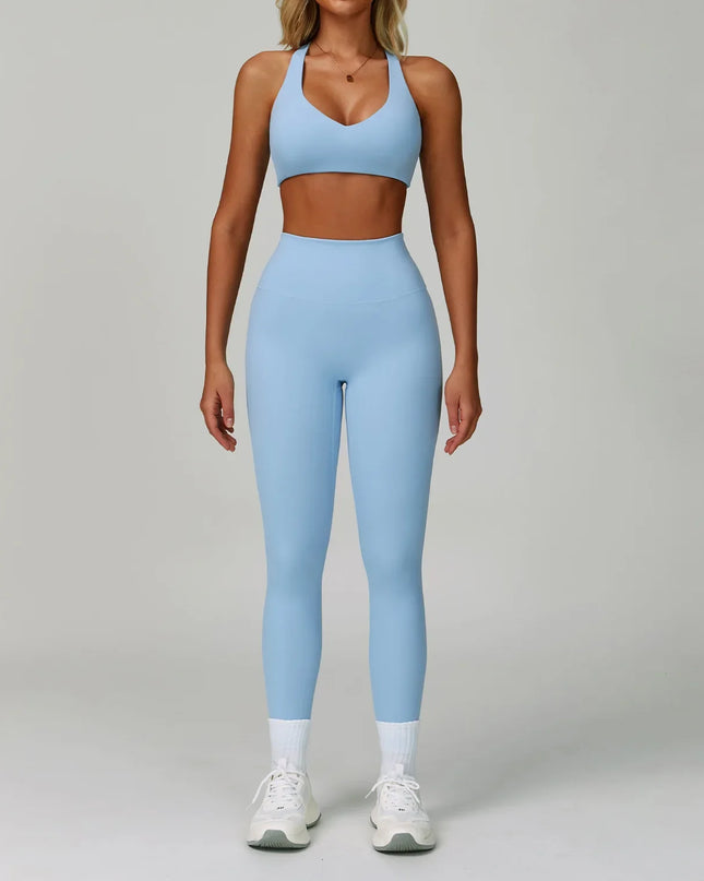 2/3-Piece Activewear Set – Sports Bra & High Waist Leggings Caethelstore.com