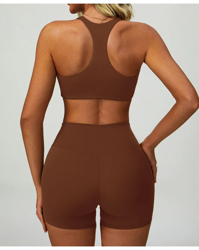 2/3-Piece Activewear Set – Sports Bra & High Waist Leggings Caethelstore.com